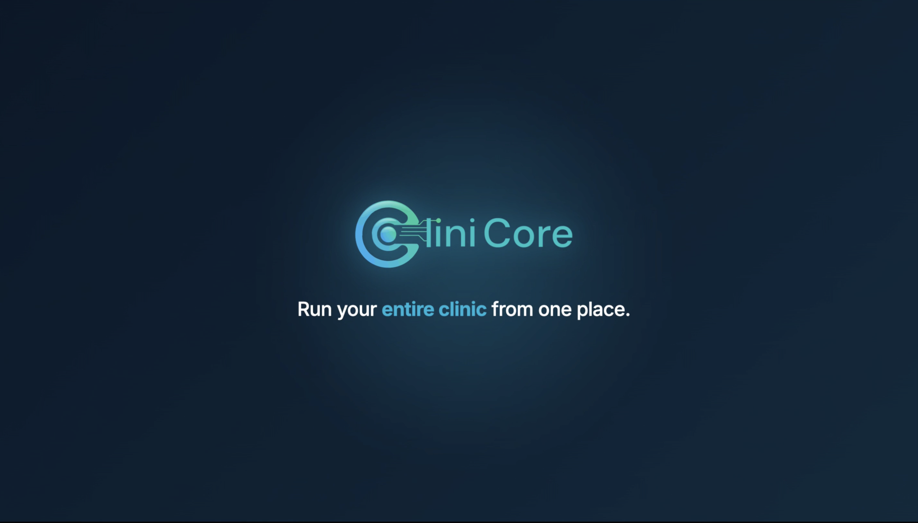 CliniCore.ai demo video thumbnail